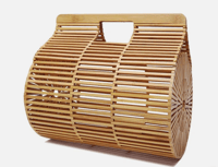 Image 3 of Barrel bamboo bag