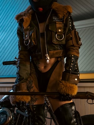 Image of Toxic Vision Church of Choppers jacket