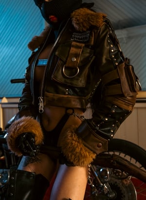 Image of Toxic Vision Church of Choppers jacket