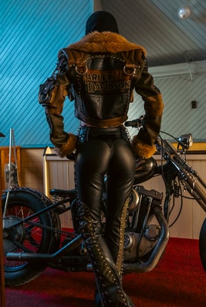 Image of Toxic Vision Church of Choppers jacket