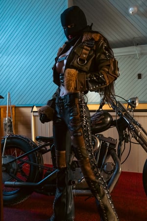 Image of Toxic Vision Church of Choppers leather pants