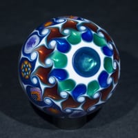 Image 7 of Pastel Rainbow Thunderbolt Murrini Marble