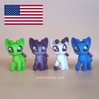 Image 1 of USA PRE-ORDER - Gleepus the Alien Cat - Blind Box Surprise Vinyl Figurine