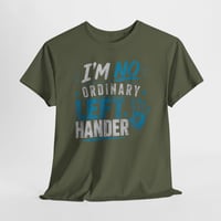 Image 2 of Left-Handed T‑Shirt – Southpaw Pride Tee for Adults – Unisex Lefty Graphic Shirt & Gift