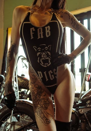 Image of Toxic Vision Fab Pigs bodysuit