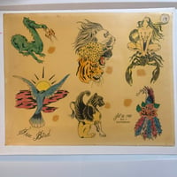 Image 1 of 1981 Apache Jil hand colored production flash 11x14