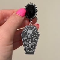 Black Gem Momento Dangles (sizes 2g-5/8)