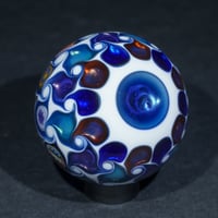 Image 7 of Rainbow Reticello Murrini Pinwheel Marble 2