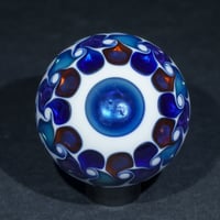 Image 8 of Rainbow Reticello Murrini Pinwheel Marble 2