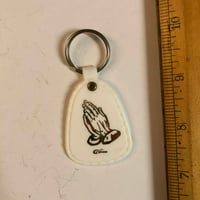 Image 1 of Vintage praying hand keychain