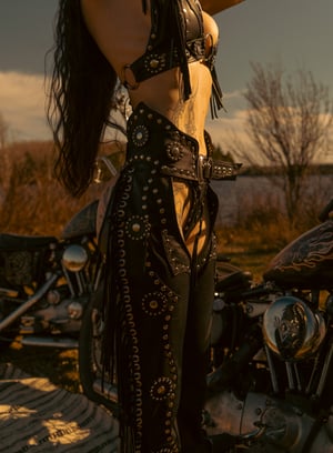 Image of Toxic Vision Golden Hour black chaps