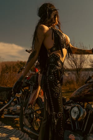 Image of Toxic Vision Golden Hour black chaps