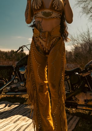 Image of Toxic Vision Golden Hour deer chaps