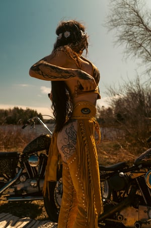 Image of Toxic Vision Golden Hour deer chaps