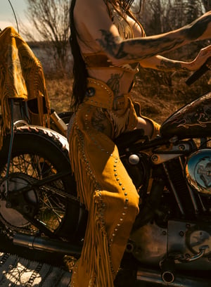 Image of Toxic Vision Golden Hour deer chaps