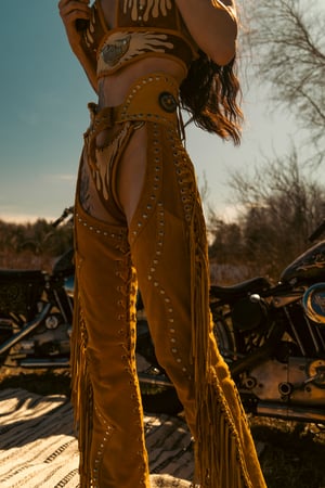 Image of Toxic Vision Golden Hour deer chaps