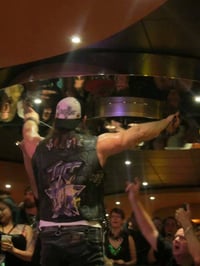 Image 2 of Stevie Rachelle "Stage Worn / Crashdiet Hat" Trucker Hat w/ Pins