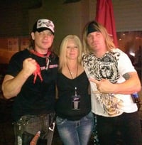 Image 4 of Stevie Rachelle "Stage Worn / Crashdiet Hat" Trucker Hat w/ Pins