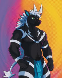 Zebstrika Print