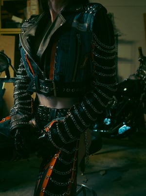 Image of Toxic Vision Chain Me Up jacket