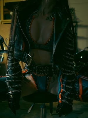 Image of Toxic Vision Chain Me Up jacket