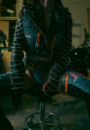 Image of Toxic Vision Chain Me Up jacket