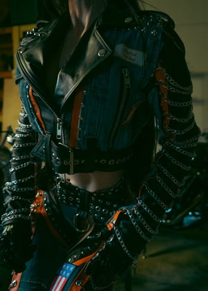 Image of Toxic Vision Chain Me Up jacket