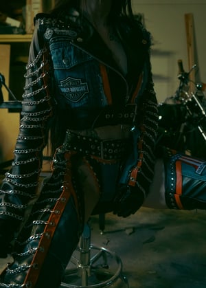 Image of Toxic Vision Chain Me Up jacket