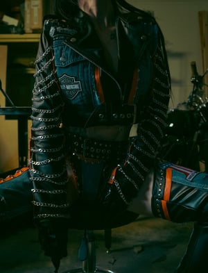 Image of Toxic Vision Chain Me Up jacket