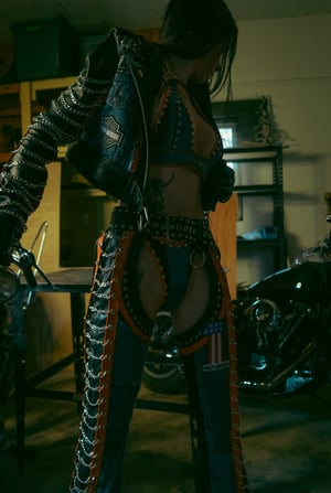 Image of Toxic Vision Chain Me Up jacket