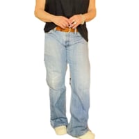 Image 3 of Men's Levi's 527 Vintage 2006, SZ 34/30 Low Rise , Boot cut , Med wash ,100% Cotton 