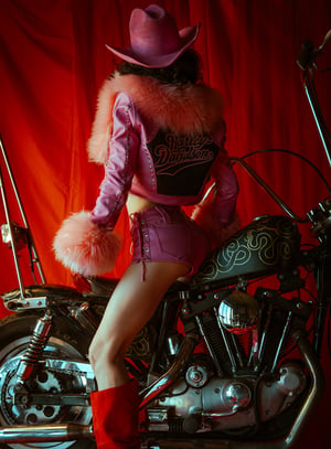 Image of Toxic Vision Jolene fluff jacket