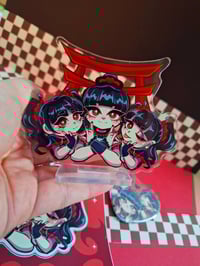 Image 1 of Babymetal standee, pin and sticker | Babymetal