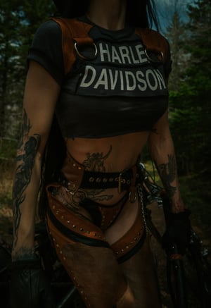 Image of Toxic Vision Into The Woods crop top