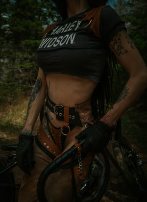 Image of Toxic Vision Into The Woods crop top