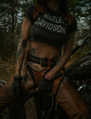 Image of Toxic Vision Into The Woods crop top