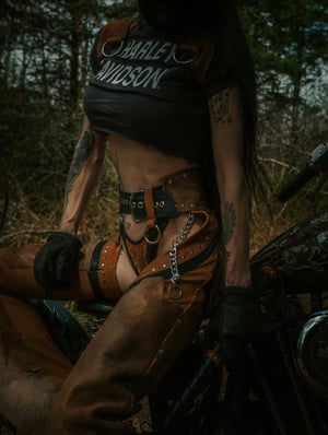 Image of Toxic Vision Into The Woods crop top