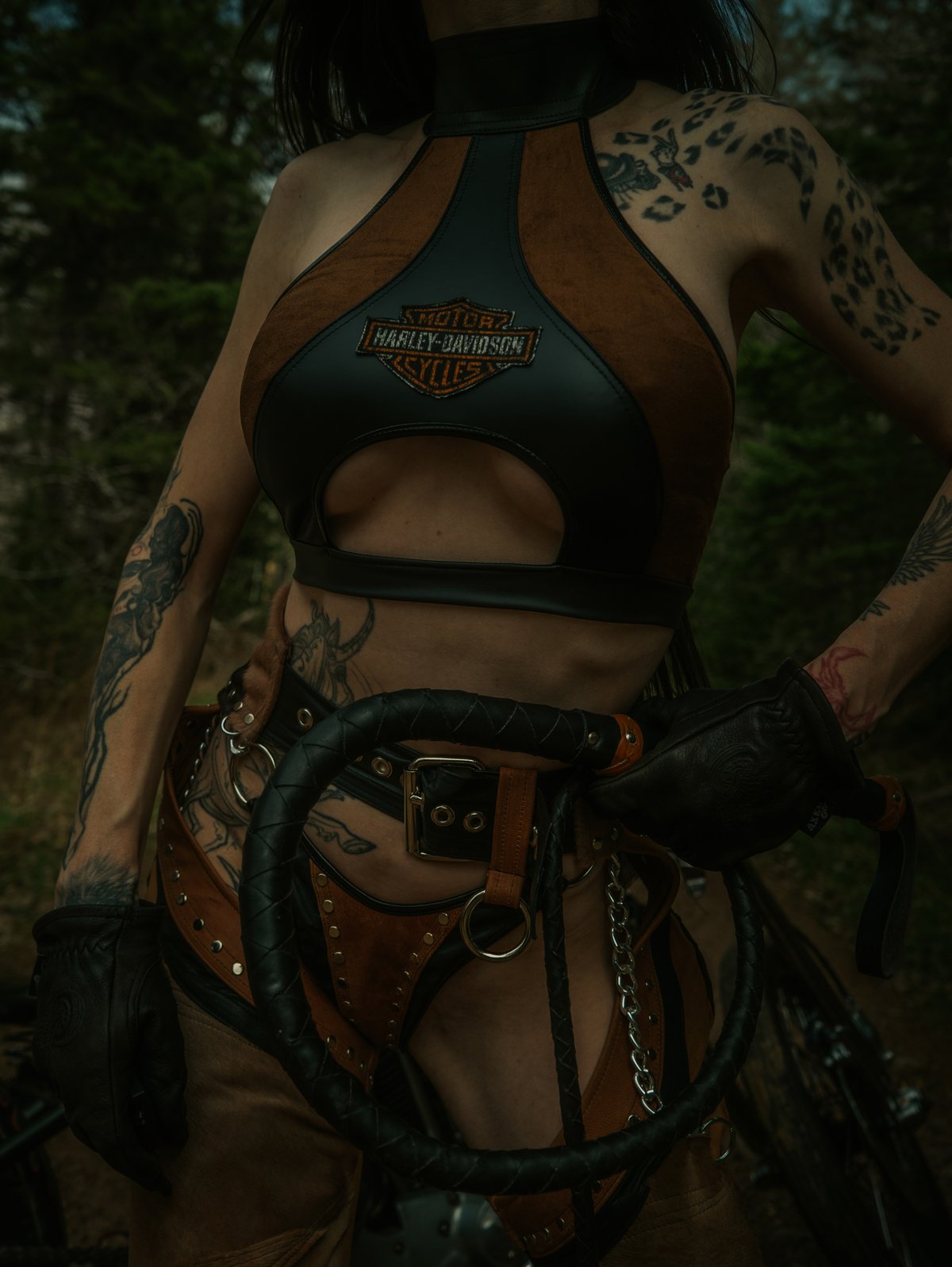 Image of Toxic Vision Into The Woods halter top