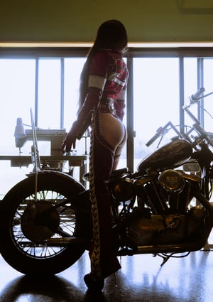 Image of Toxic Vision Red Racer chaps