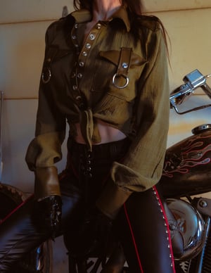 Image of Toxic Vision J Model duster blouse