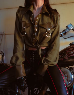 Image of Toxic Vision J Model duster blouse