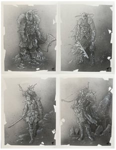 Image of Dungeon & Dragons RPG Character Original Art Commission Drawing