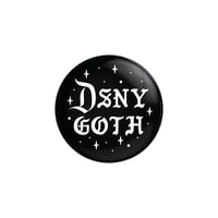 Image 1 of Disney Goth Button 