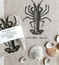 Image 1 of Rock Lobster Linen T Towel