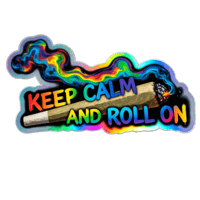 Image 4 of 🔥 LIT THOUGHTS – Premium Smoke Culture Die Cut Stickers