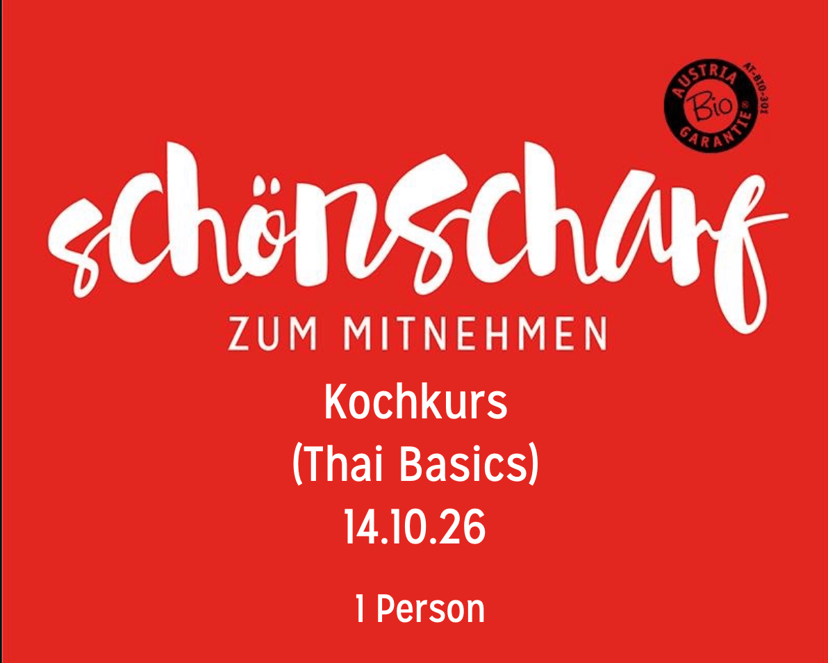 Image of Thai Kochkurs „Thai Basics“ für 1 Person am 14.10.2026 im Andante.at