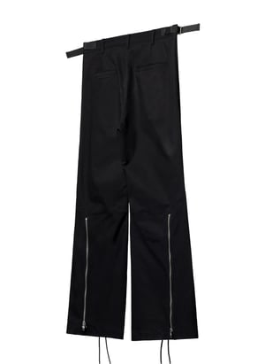 Image of EQUALNEAR - Boxer Flared Pants (Black)