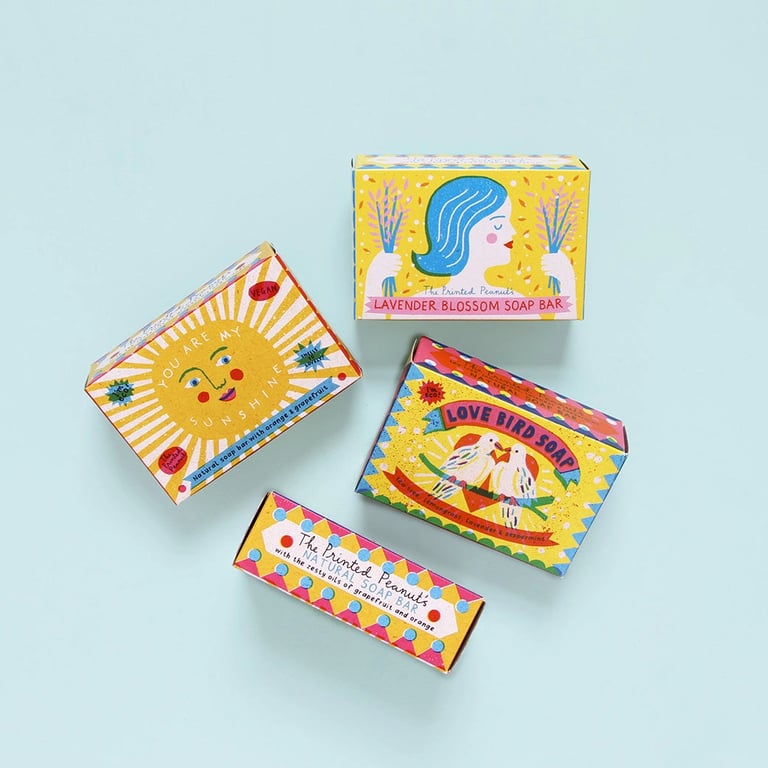SAVON ARTISANAL NATUREL - THE PRINTED PEANUT (PLUSIEURS PARFUMS) Image 11