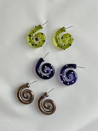 Image 5 of Endless Spiral Earrings