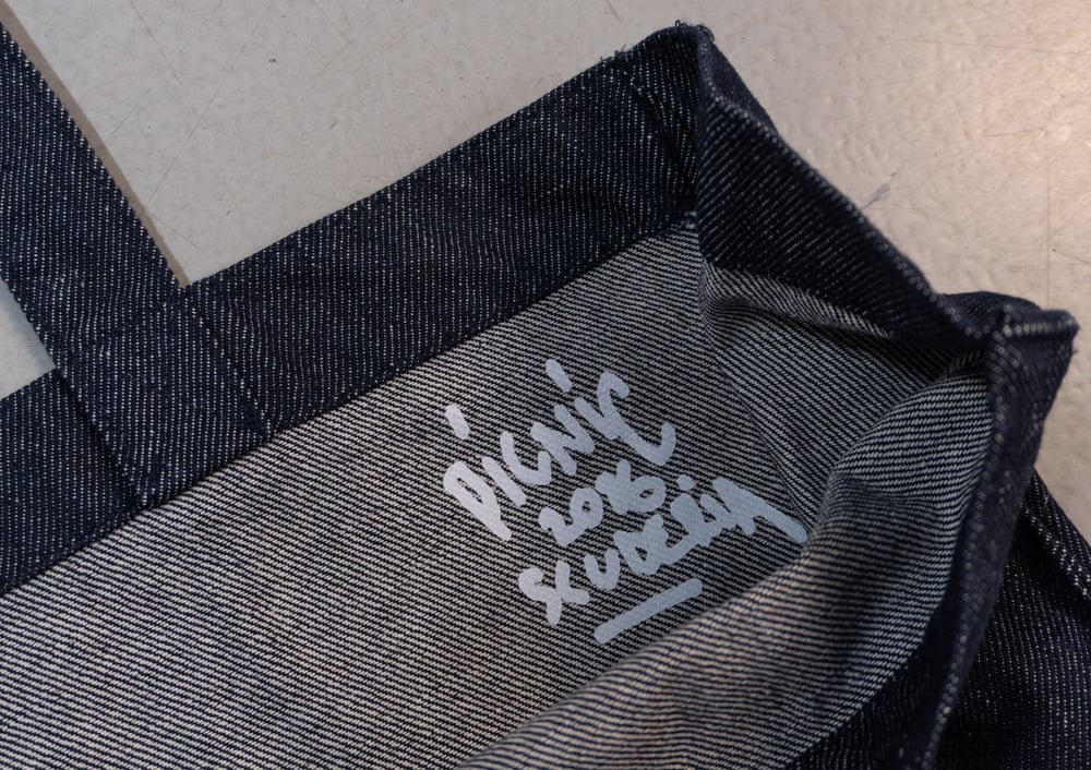 Image of Sac demin PICNIC bleu foncé